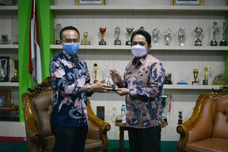 Pemerintah Kota Pontianak raih penghargaan atas capaian WTP laporan keuangan