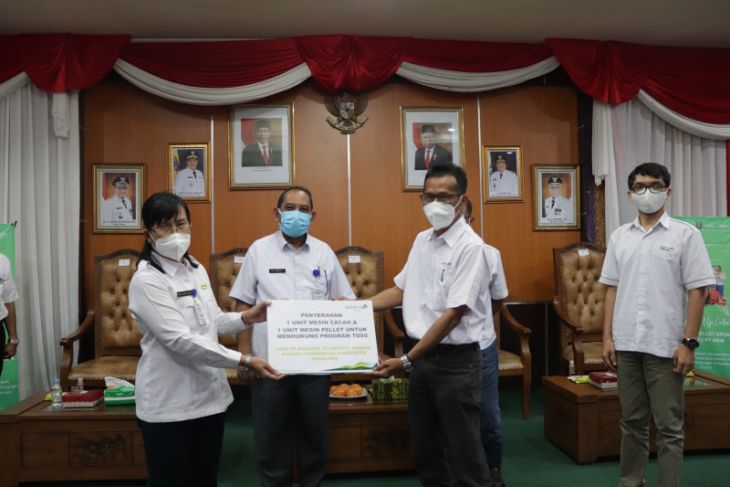 PT MSW, PT TPI test organic waste pellet co-firing