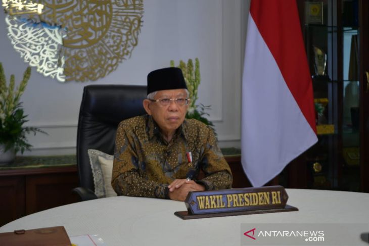 Wapres Ma'ruf Amin mengajak pihak swasta mengatasi