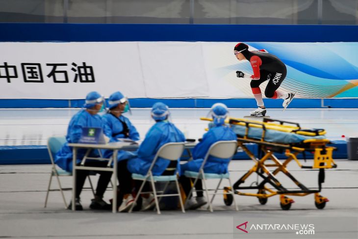 Peserta Olimpiade Musim Dingin Beijing 2022 akan jalani tes COVID-19 setiap hari