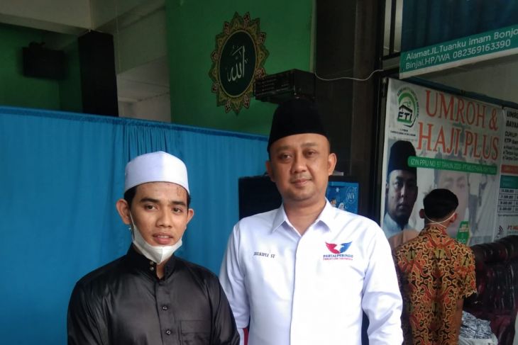 Perindo Binjai sambut HUT Ke-7 bagikan sembako ke Rumah Tahfiz