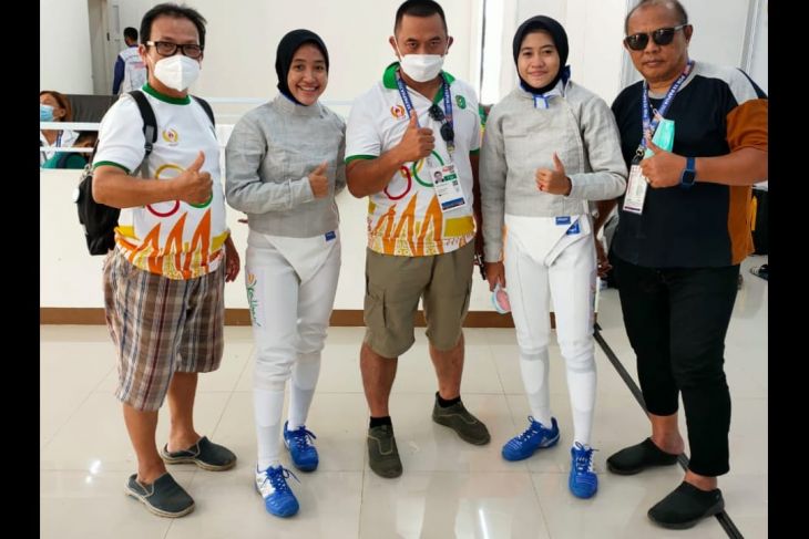 PON Papua - Anggar Kalbar tambah medali perunggu di nomor sabel putri beregu