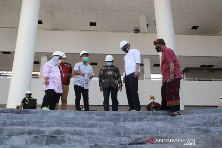 Dirjen Dikti pantau pembangunan Laboratorium Kesehatan Undiksha