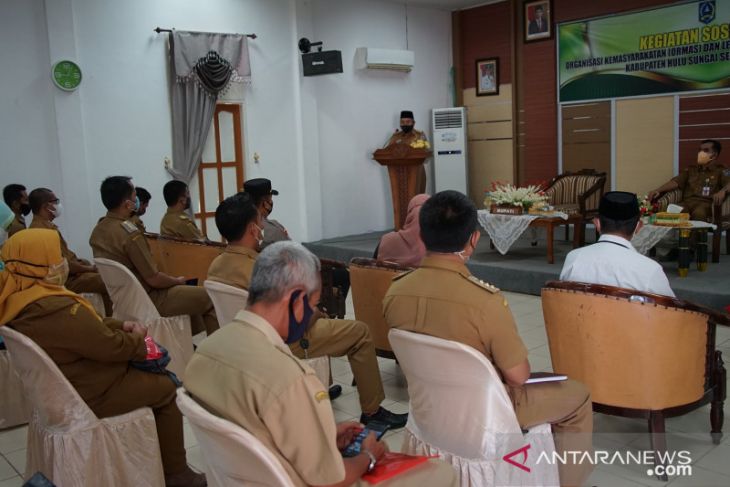 Bupati HSS buka kegiatan sosialisasi ormas dan LSM