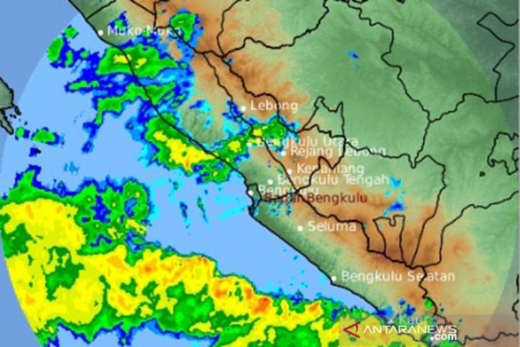 BMKG: kekuatan angin kencang di Bengkulu hingga 25 knots