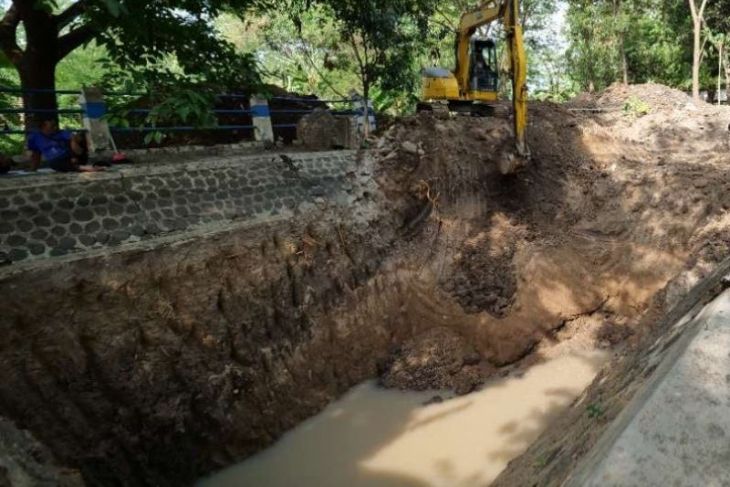 BPCB Jatim ekskavasi sumber air Sendang Kuncen di Kota Madiun