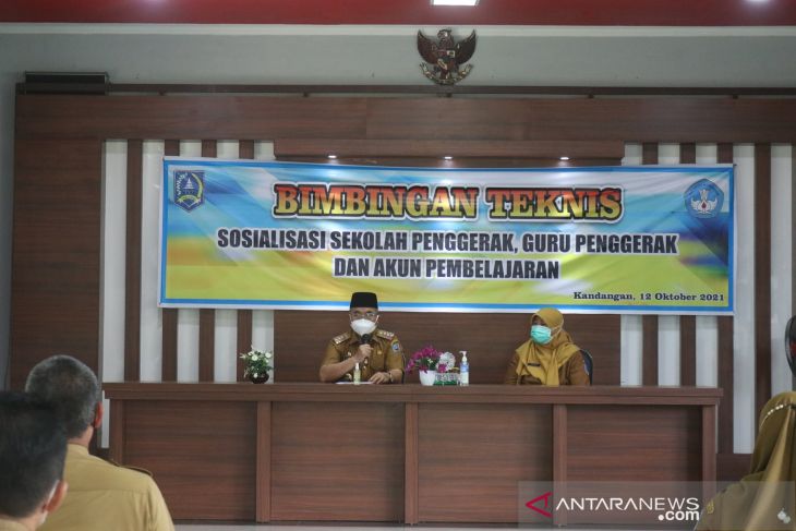 Bupati buka Bimtek sekolah, guru penggerak dan akun pembelajaran