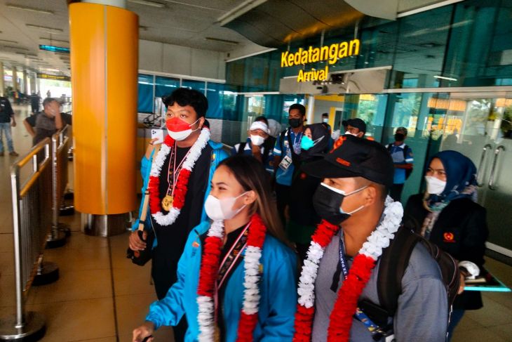 Atlet Kontingen PON Jambi pulang dan langsung jalani isolasi