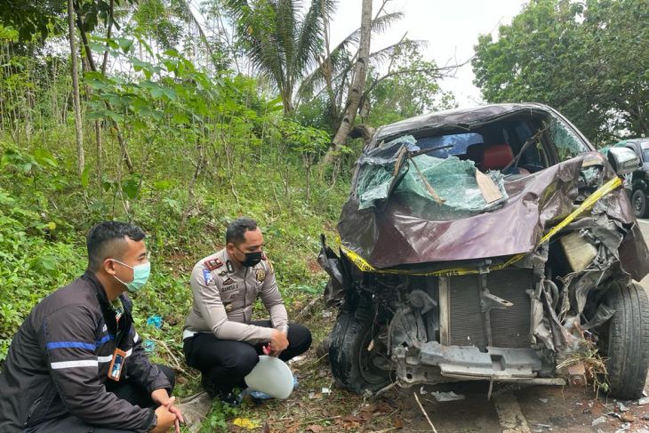 Jasa Raharja Maluku santuni korban laka lantas di Liang hak para korban