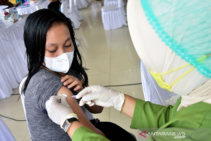 Capaian vaksinasi di Maluku baru 28 persen ayo perangi COVID -19