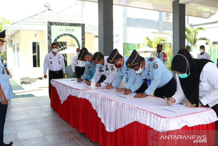 Kanwil Kemenkumham Gorontalo dan BNN kerja sama terkait P4GN