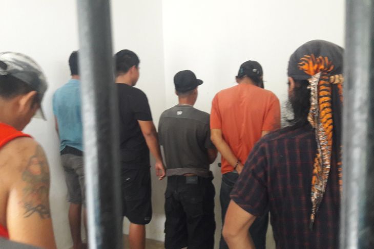 14 warga Wampu diamankan oleh BNN Langkat
