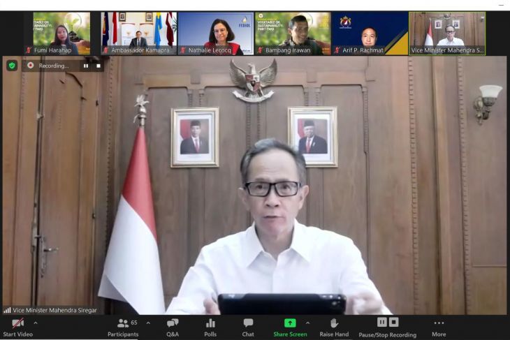 Indonesia urges vegetable oil industry to cooperate in achieving SDGs