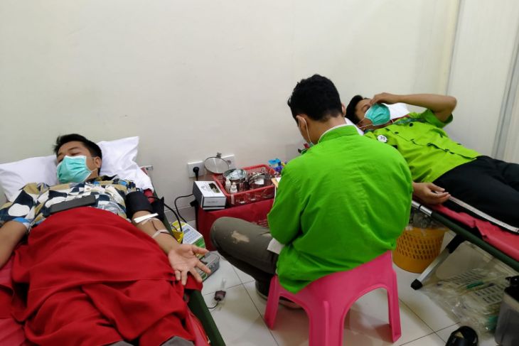 RS Arrahmah gelar donor bantu penuhi stok PMI