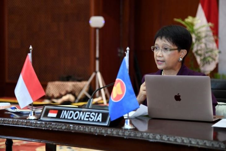 Menlu RI: ASEAN ingin beri ruang bagi Myanmar untuk pulihkan demokrasi