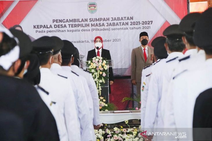 Pelantikan 170 kepala desa di Purwakarta