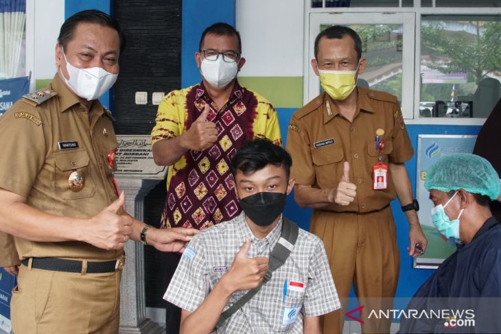 Banjarbaru gencar vaksinasi siswa di sekolah-sekolah