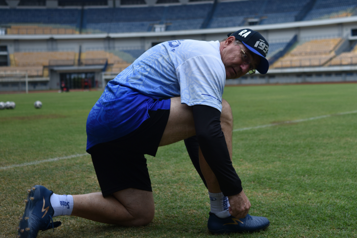 Pelatih Persib belum tentukan susunan pemain hadapi PSS