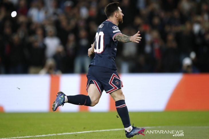 Liga Champions, dua gol Lionel Messi antar PSG bangkit tundukkan Leipzig 3-2