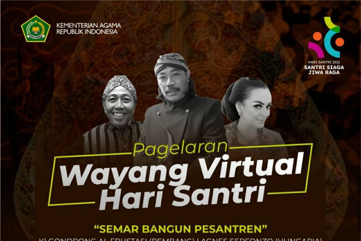Ada wayang virtual di hari santri