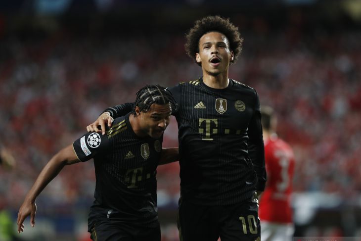 Bayern Muenchen permalukan Benfica dengan skor telak 4-0