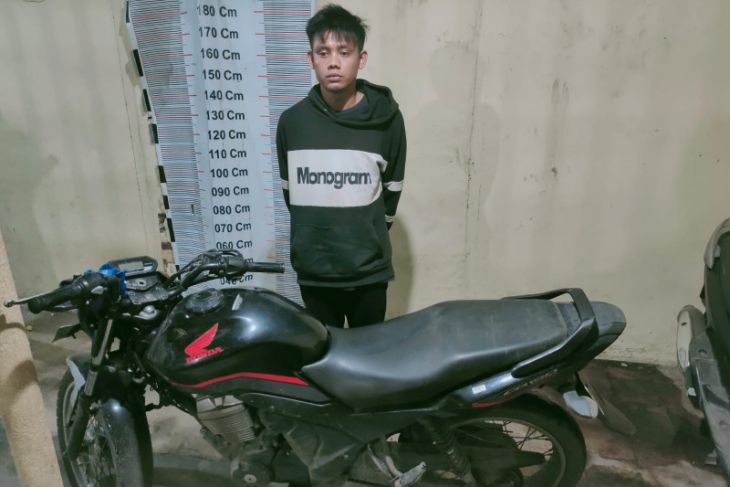 Sempat larikan motor Ke Tanah Karo, akhirnya Andre ditangkap Polsek Pangkalan Brandan