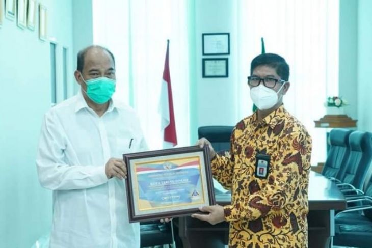 Pemkot Tebing kembali terima penghargaan WTP 2020