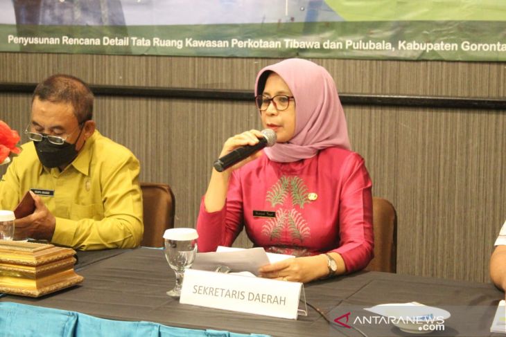 Pemkab Gorontalo bahas pembentukan RDTR Pulubala dan Tibawa
