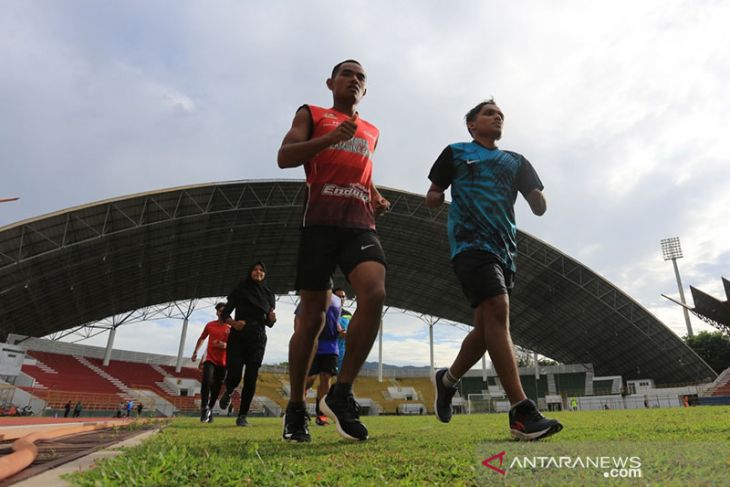 Atlet paralimpik ikuti latihan persiapan Peparnas Papua