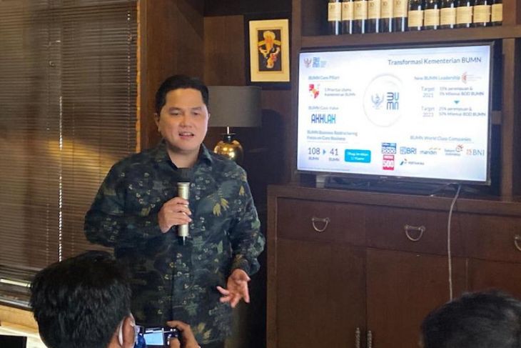 Erick Thohir pantau transformasi BUMN di Sumatera Selatan