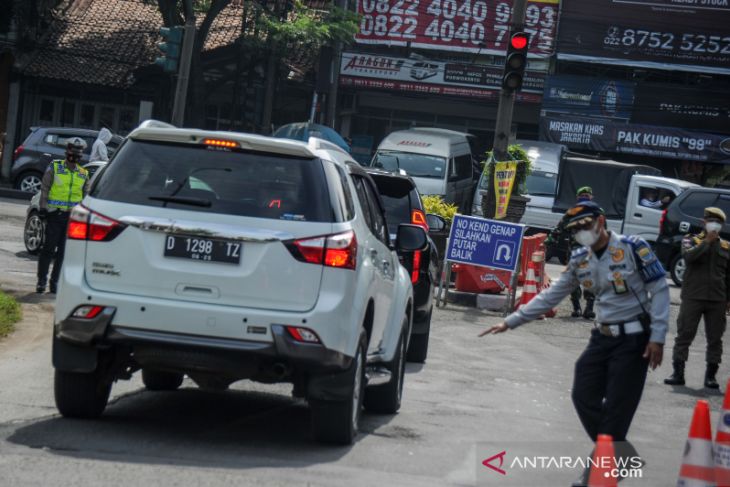 Perpanjangan pemberlakuan ganjil genap di Bandung 