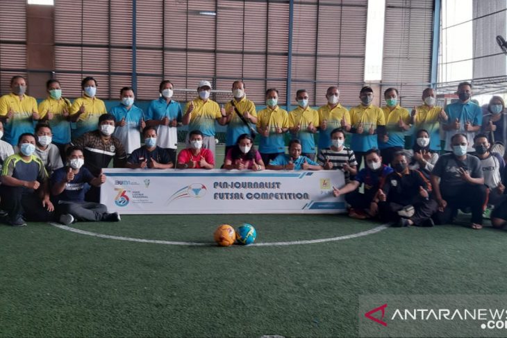 Perkuat imun dan silaturahim dengan media PLN gelar kompetisi futsal