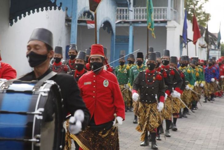 Atraksi prajurit Keraton Surakarta