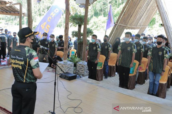 Relawan DHC 45 Padang Batung dan Loksado dikukuhkan