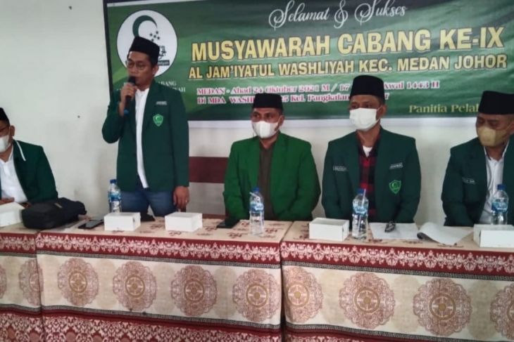 Alwashliyah Medan Sunggal dan Medan Johor laksanakan Muscab