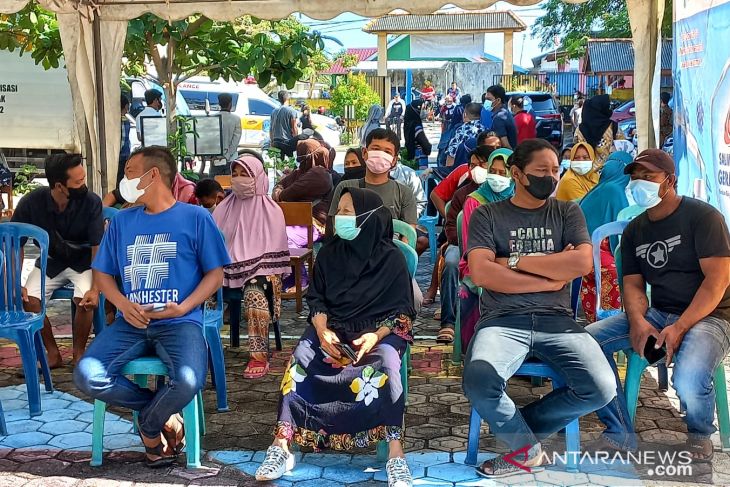 Satgas: Realisasi vaksin di Bangka capai 53,08 persen