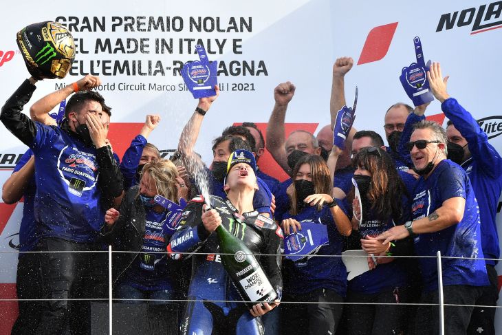 Pangeran baru di MotoGP klaim mahkota juara dunia