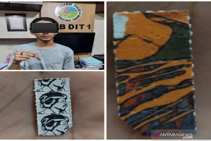 Polisi Kalsel ungkap peredaran narkoba berbentuk prangko