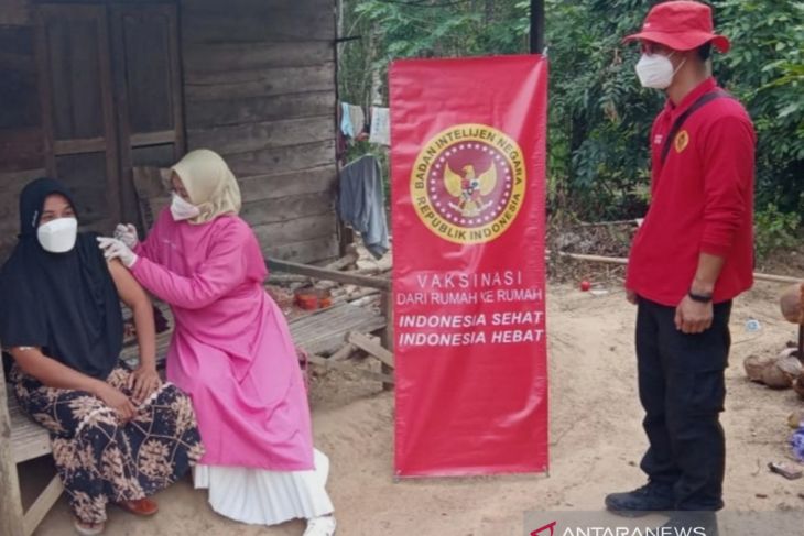 Vaksinasi dosis ke dua dari BIN Kalsel di Tapin selesai