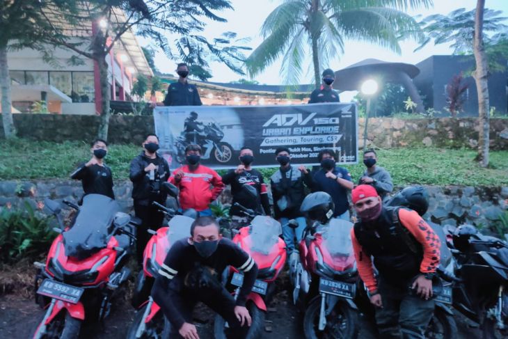 Menjajal ketangguhan ADV150 dalam Acara ADV Urban Exploride 2021