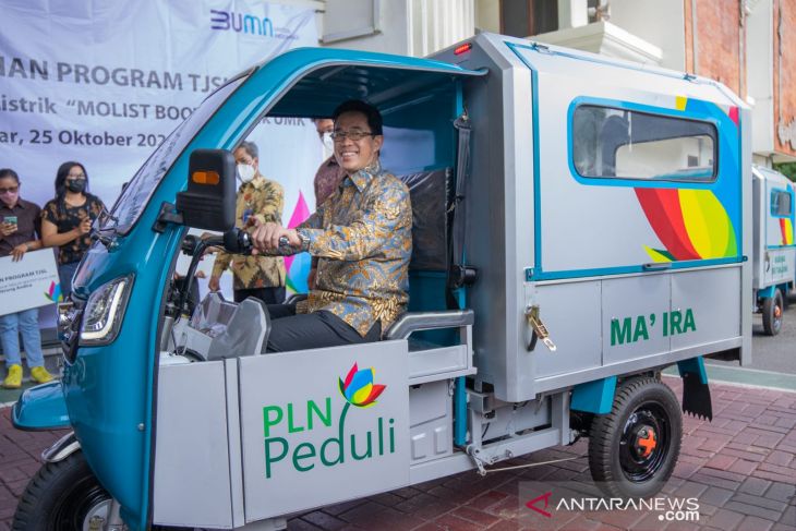PLN kembangkan gerobak motor listrik untuk usaha mikro kecil