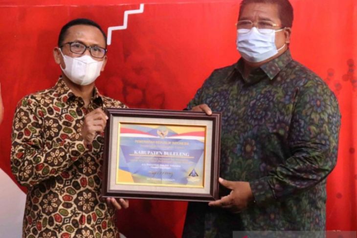 Pemkab Buleleng terima penghargaan Kemenkeu karena WTP tujuh kali berturut-turut