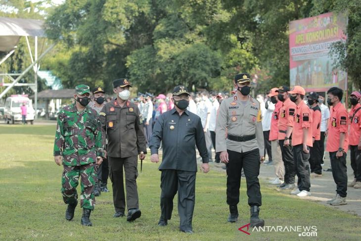 Apel konsulidasi Polres HSS antisipasi dini penanggulangan bencana
