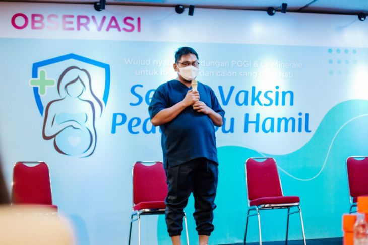 Le Minerale bersama POGI Jakarta hadirkan sentra vaksin ibu hamil