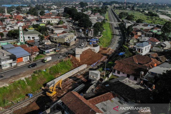 Proyek rel ganda Sukabumi Bogor 