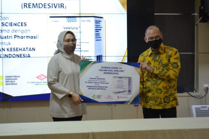 SOHO donasikan Veklury ke pemerintah untuk penanganan COVID-19