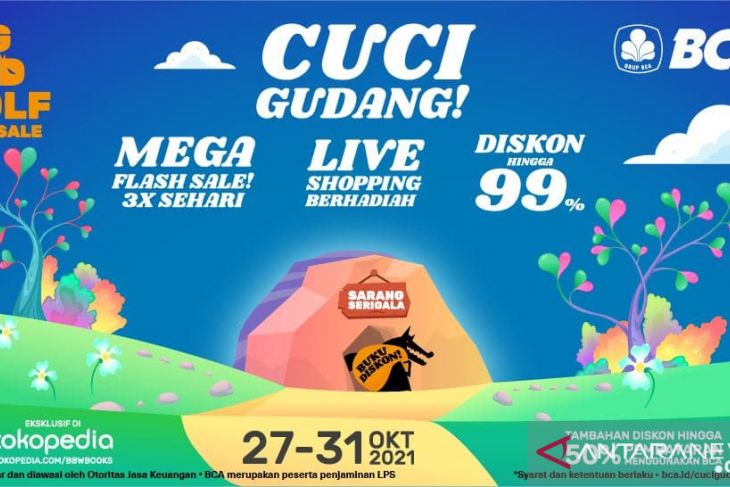 Bazar buku Big Bad Wolf Books kembali hadir secara daring