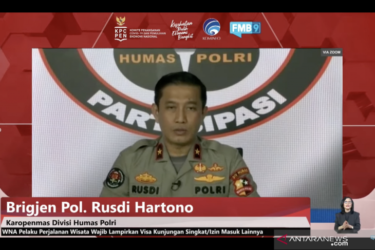 Polri: Pelanggar karantina kesehatan bisa disanksi penjara 1 tahun