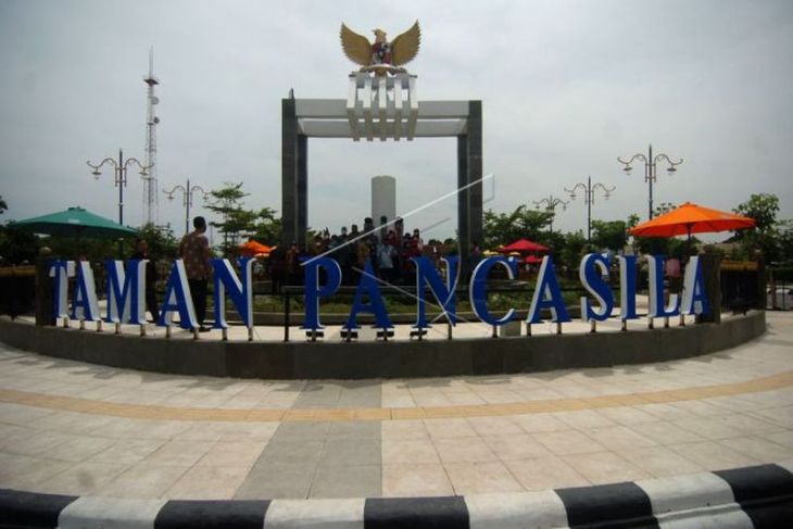 Ruang publik Taman Pancasila