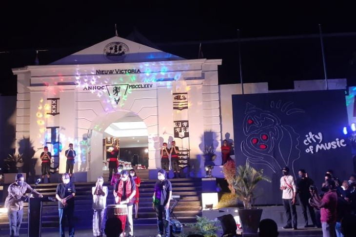Menparekraf  festival musik rakyat Ambon bukti even musik bisa digelar terapkan Prokes